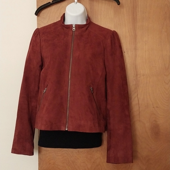 LuckyBrand suede jacket - Picture 4 of 10